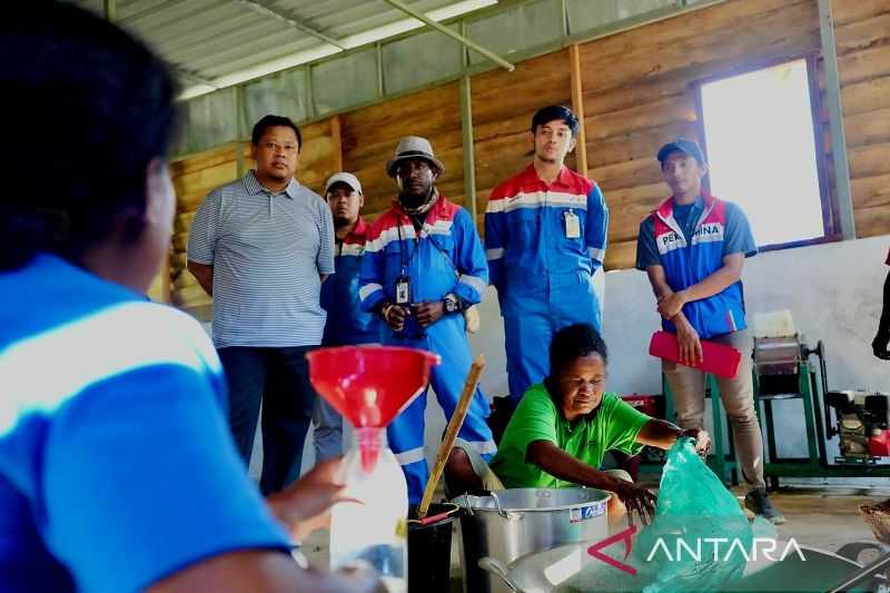 Pertamina Kasim bangun kemandirian Desa Kasimle Papua Barat Daya