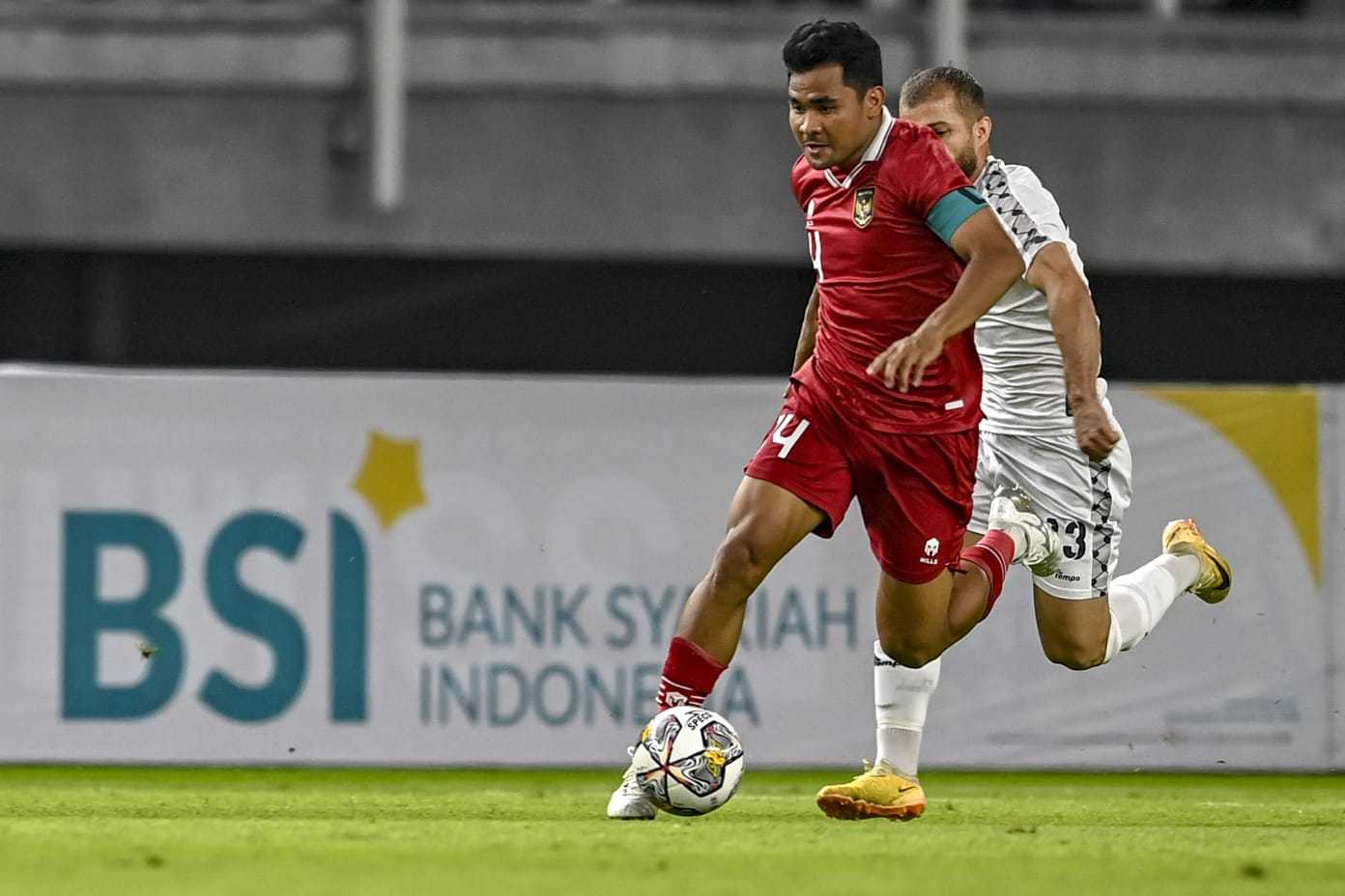 Pertandingan FIFA Match Day Indonesia vs Palestina 1
