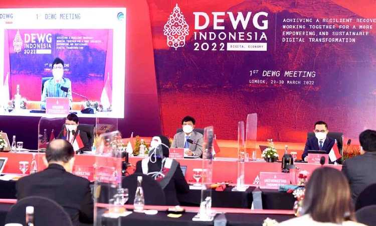 Pertemuan Pertama DEWG Presidensi G20 Digelar, Kominfo Dorong Tata Kelola Data Global dan Optimalisasi Ekonomi Digital