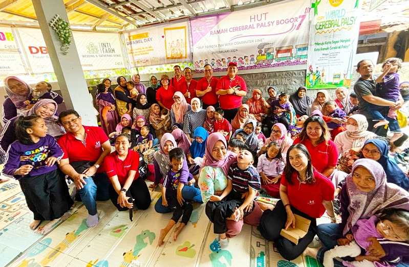 Perwakilan Swiss-Belhotel dan RS Azra Bogor Kunjungi Yayasan Ramah Cerebral Palsy