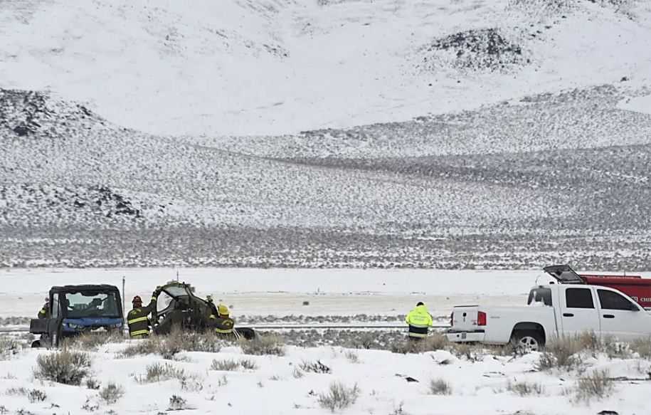 Pesawat Angkut Medis Jatuh di Nevada Amerika Serikat, 5 Orang Tewas