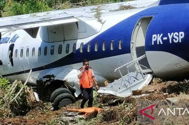 Pesawat Trigana Air Tergelincir di Bandara Serui Papua, 42 Penumpang Selamat