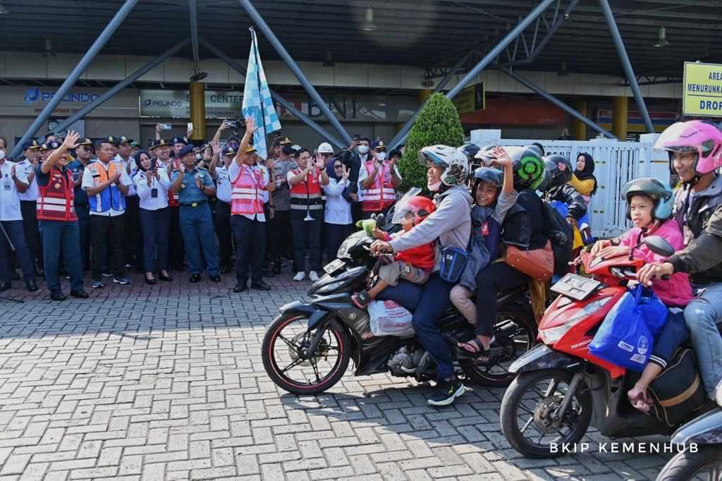 Peserta Mudik Gratis Tiba Kembali di Jakarta
