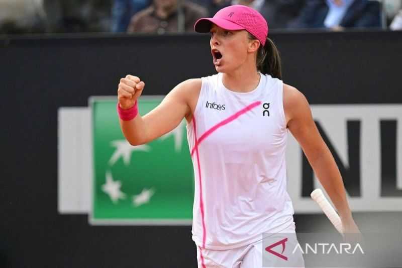 Petenis Peringkat Satu Dunia Iga Swiatek Melaju ke Final French Open Ketiga Berturut-turut