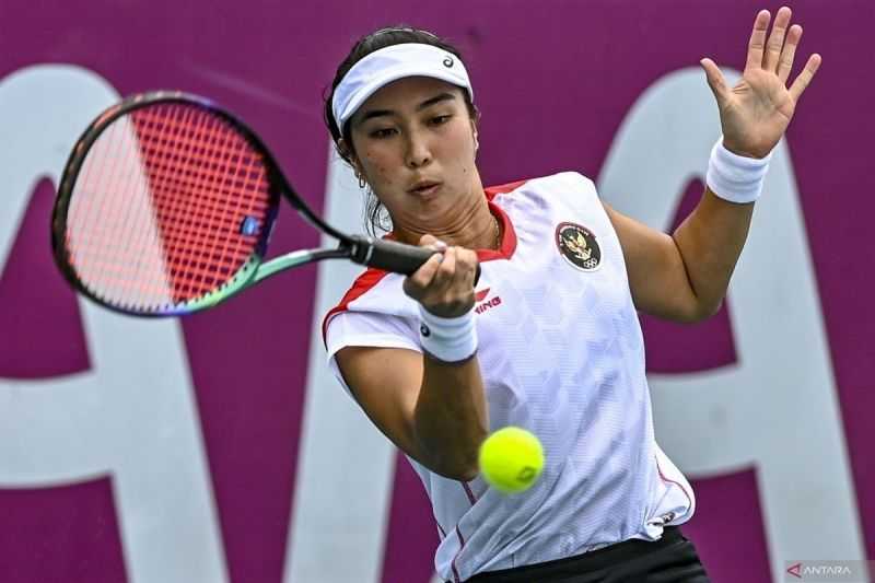 Petenis Putri Indonesia Aldila Optimistis Menangi Laga Lanjutan Ganda Campuran Wimbledon