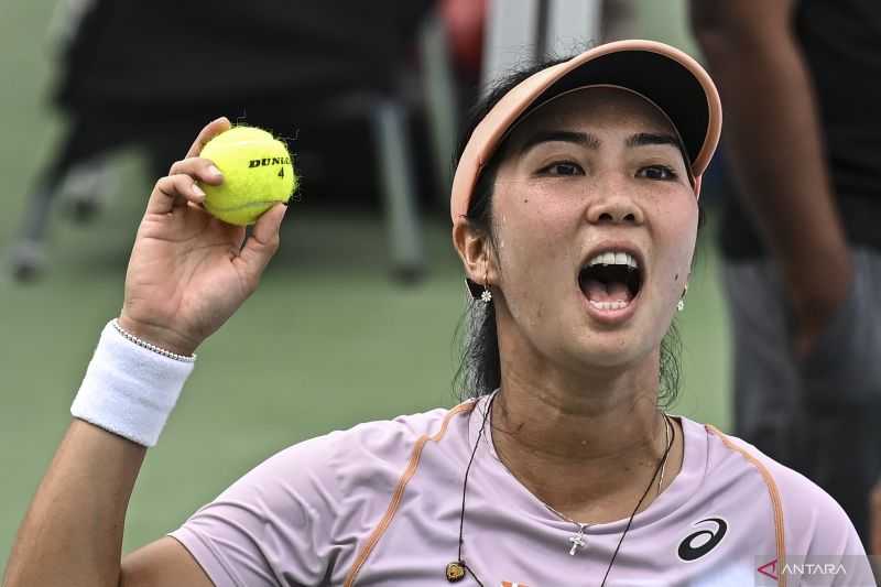 Petenis Putri Indonesia Aldila Sutjiadi Melaju ke Perempat Final Wuhan Open Usai Tekuk Juara Grand Slam