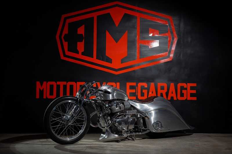 Phoenix, Motor Kustom Berbasi Royal Enfield Tampil di Kustomfest 2024