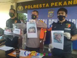 Polresta Pekanbaru Ringkus Empat Pelaku Penyiraman Air Keras