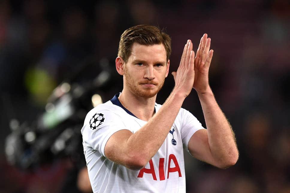 Jan Vertonghen Dipastikan Tinggalkan Tottenham Hotspur