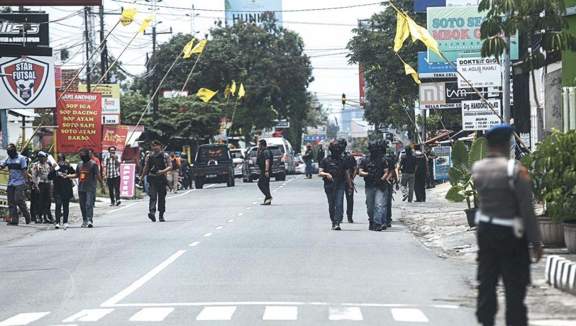 Reka Ulang Penangkapan Teroris