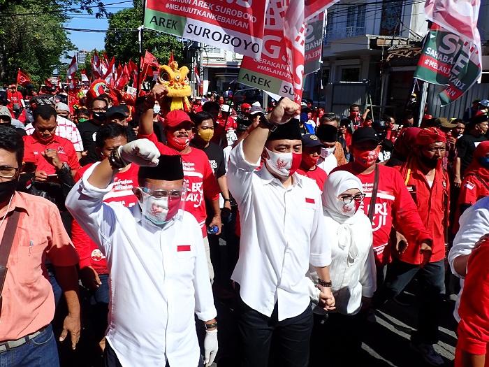 Eri Fokus Tangani Dampak Covid-19 di Surabaya