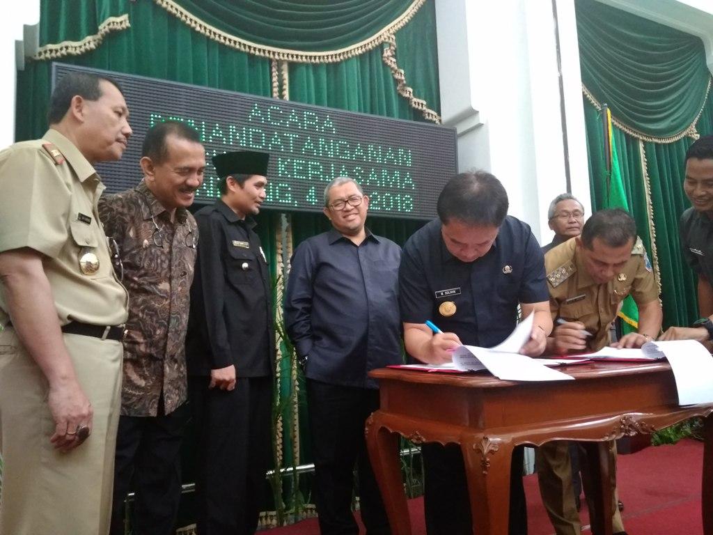 Payung Hukum Pembangunan Bandung Metropolitan Diteken