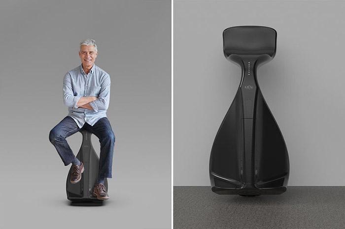 Skuter Self-Balancing dengan Model Tegak