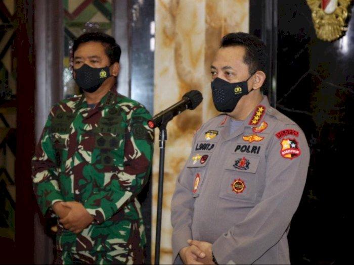 Kapolri Silaturahim dengan Panglima TNI Tingkatkan Soliditas TNI-Polri