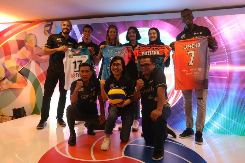 Tim Bola Voli BNI 46 Bidik Gelar Juara Proliga