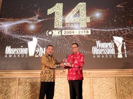 Anies Terima 'Best Achiever in Regional Leader'