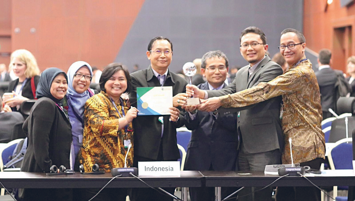 RI Raih Gold Award Clearing House Mechanism