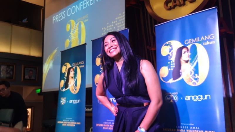 Anggun Gelar Konser Amal untuk Pendidikan