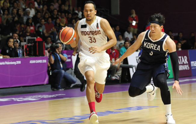 Timnas Basket Indonesia Ditaklukkan Korsel