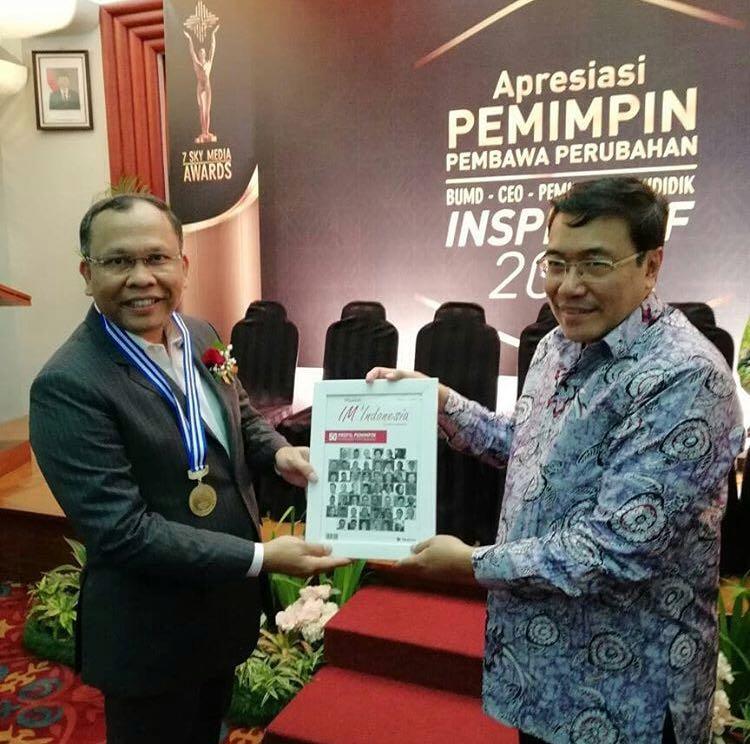 Ketua STIP Terpilih sebagai Pemimpin Inspiratif