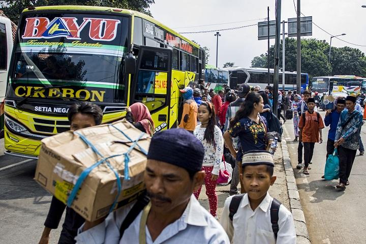 Uniknya Bawaan Pemudik