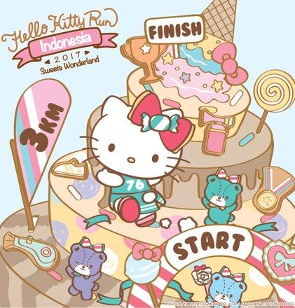 Sweets Wonderlandâ€ Hello Kitty Run Penuhi Harapan Fans
