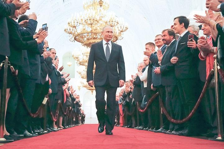 Putin Dilantik Jadi Presiden untuk ke-4 Kalinya