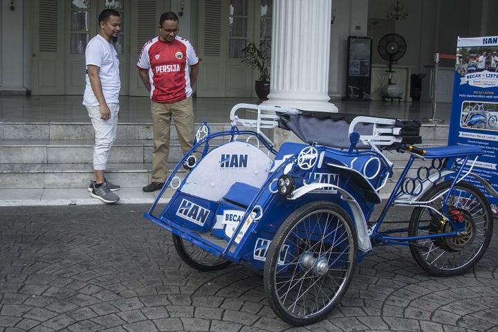 Pengoperasian Becak Listrik Dipertimbangkan