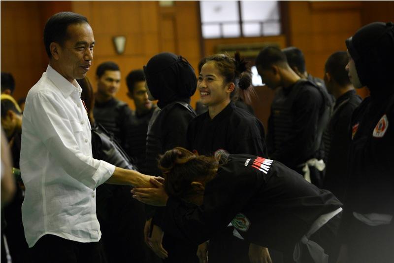 Presiden Yakin Pencak Silat Lampaui Target Dua Emas