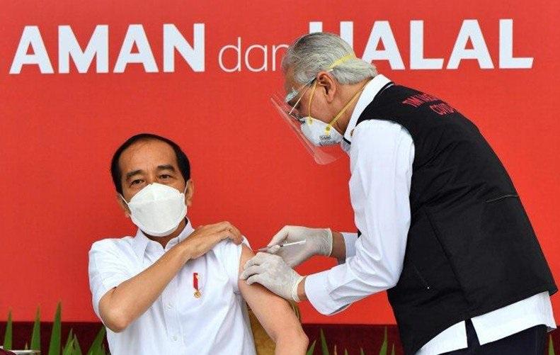 Presiden Jokowi Harapkan Masyarakat Bersedia Divaksin