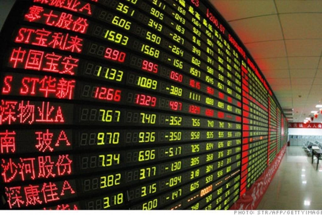 Bursa Efek Tiongkok Ditutup Turun