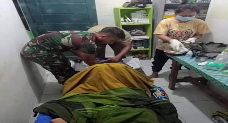 Kisah Seorang Ibu yang Melahirkan di Pos Prajurit TNI