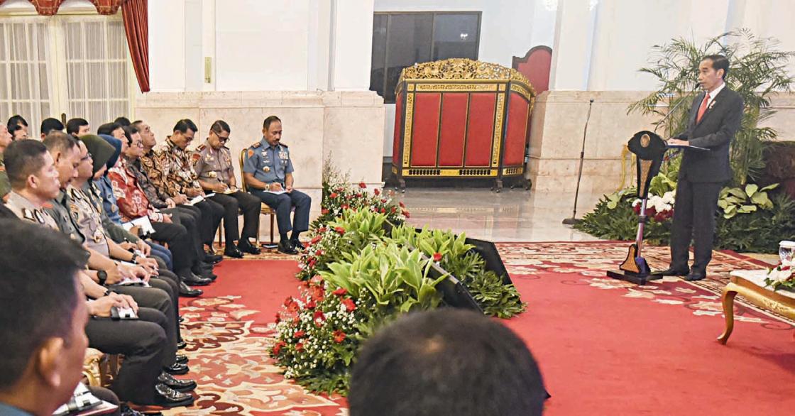 Presiden Minta TNI-Polri Terus Jaga Stabilitas