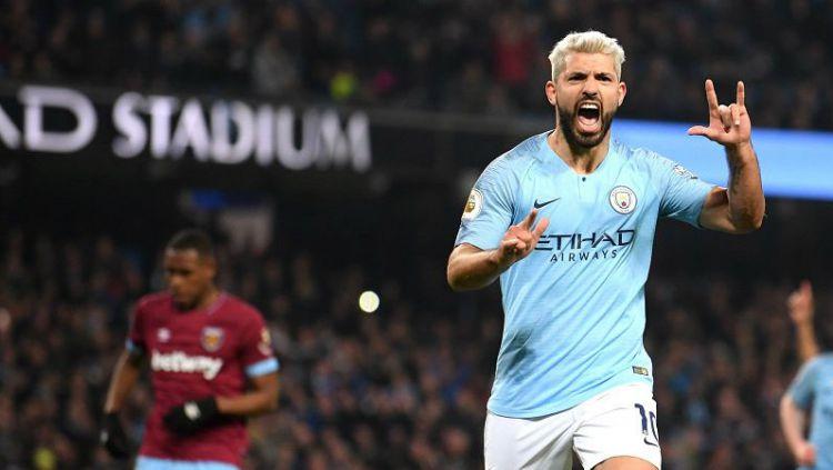 Aguero Akan Main Sejak Awal Dalam Laga Piala FA