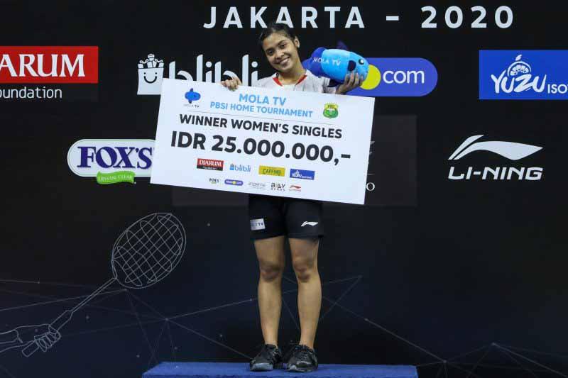 Gregoria Juara Turnamen Internal PBSI