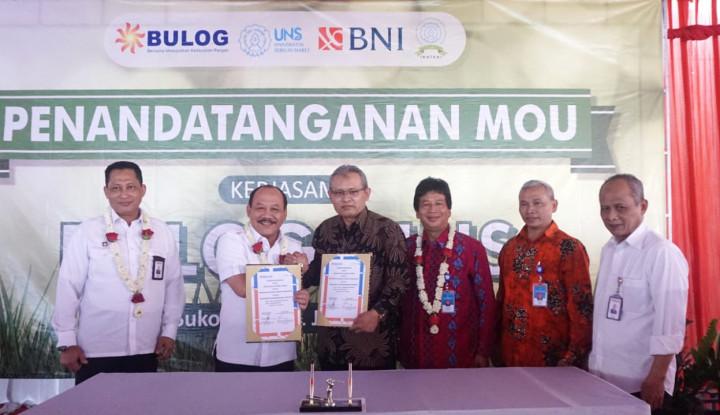 Dukung Ketahanan Pangan, BNI Gandeng UNS dan Bulog