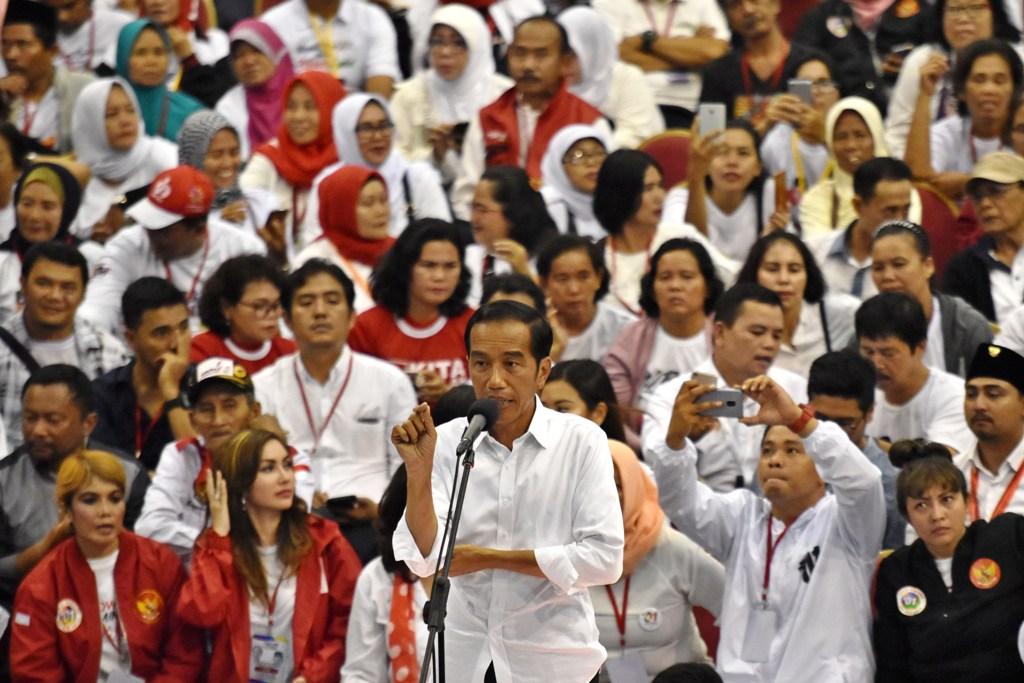 Jokowi Targetkan 55% Suara di Jakarta
