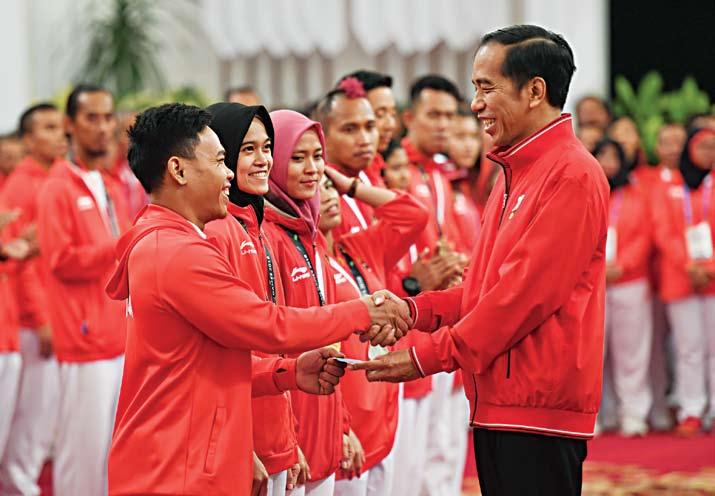 Jokowi: Capaian RI di Asian Games 2018 Adalah Lompatan Besar