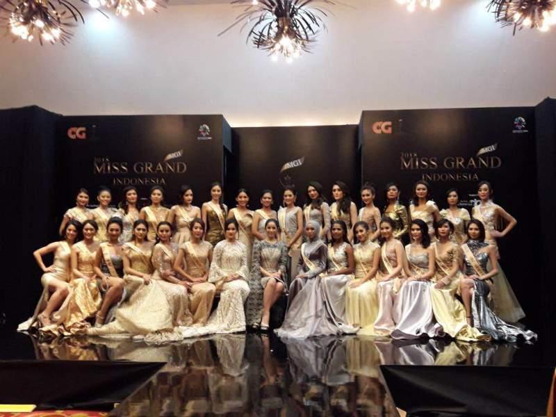Miss Grand Indonesia Perkenalkan 30 Finalis