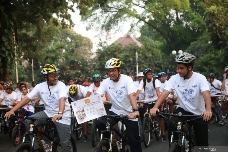 Reli Sepeda Perdamaian, Peringati 150 Tahun Mahatma Gandhi