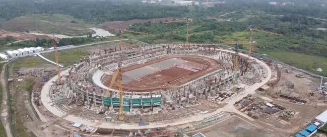 Pembangunan Stadion Banten Lebih Cepat dari Target