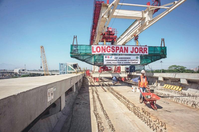 PROYEK LRT CAWANGCIBUBUR