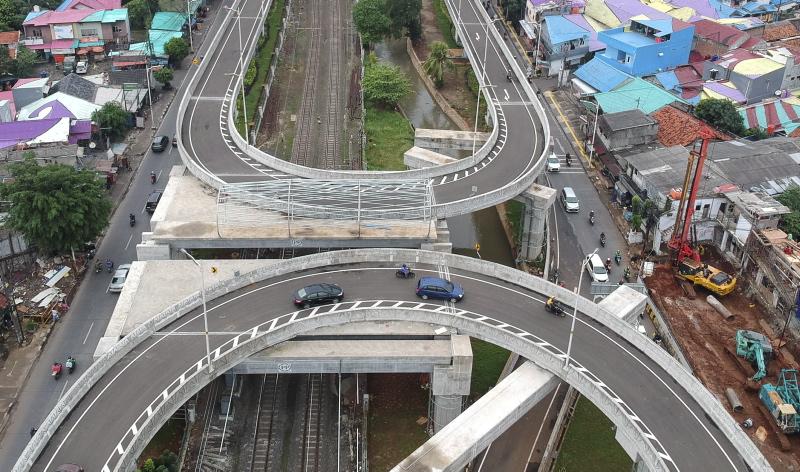 JPO Flyover Lenteng Agung Maret Selesai