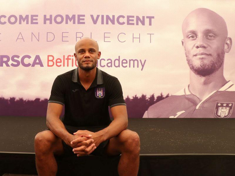 Vincent Kompany Latih Anderlecht