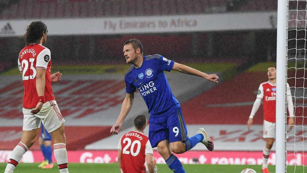 Leicester Ditahan Imbang 1-1 Oleh 10 Pemain Arsenal 