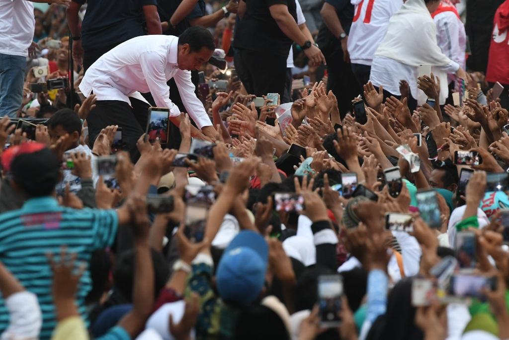 Jokowi Targetkan Raih Suara 75 Persen Lebih di Tegal