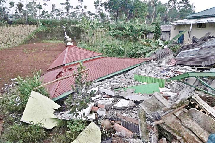 Gempa di Banjarnegara, Ratusan Rumah Rusak