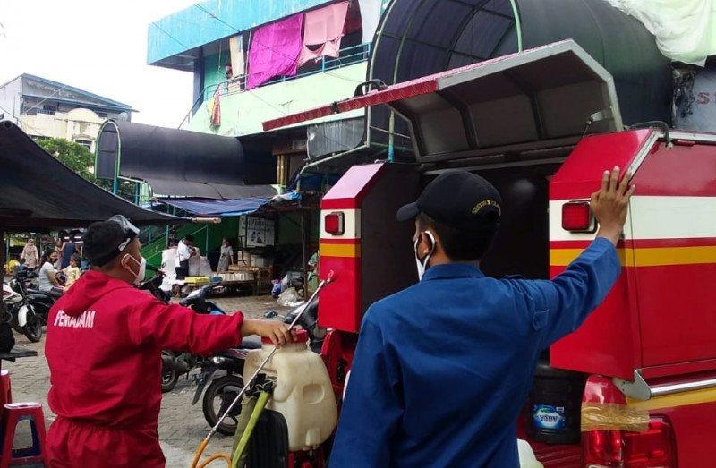 Pasar Pondok Labu DItutup Setelah Ada Pedagang Terpapar Covid-19