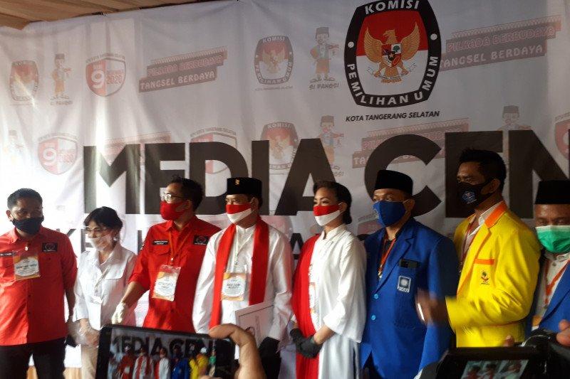 Pasangan Muhamad-Sara Daftar Pilwakot Tangsel ke KPU