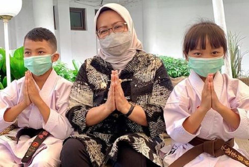 Wow...Dua Karateka Cilik Kelas Dunia Berasal dari Bogor